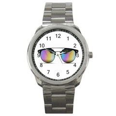 Sunglasses Shades Eyewear Sport Metal Watch by Nexatart