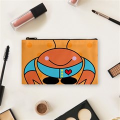 Crab Sea Ocean Animal Design Cosmetic Bag (small)  by Nexatart