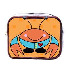 Crab Sea Ocean Animal Design Mini Toiletries Bags by Nexatart