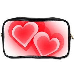 Heart Love Romantic Art Abstract Toiletries Bags 2-side by Nexatart