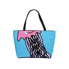 Jellyfish Cute Illustration Cartoon Shoulder Handbags by Nexatart