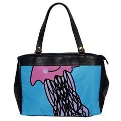 Jellyfish Cute Illustration Cartoon Office Handbags by Nexatart