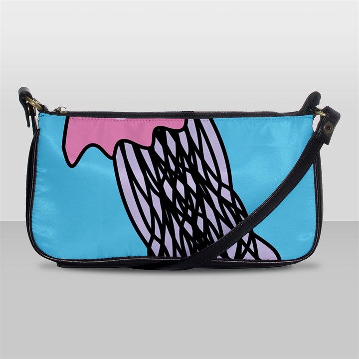 Jellyfish Cute Illustration Cartoon Shoulder Clutch Bags