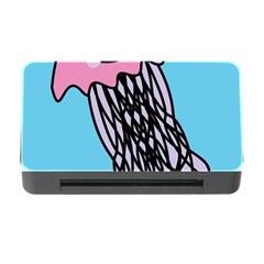 Jellyfish Cute Illustration Cartoon Memory Card Reader With Cf by Nexatart