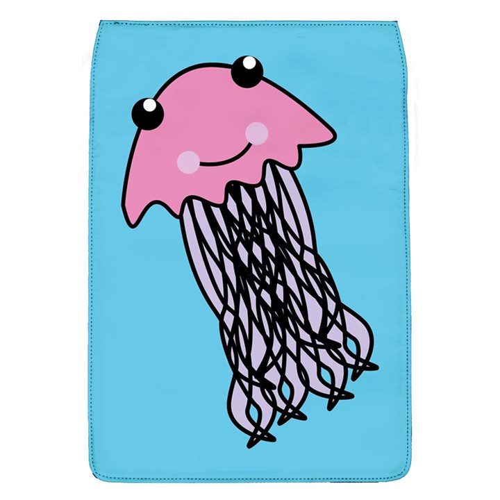 Jellyfish Cute Illustration Cartoon Flap Covers (L) 