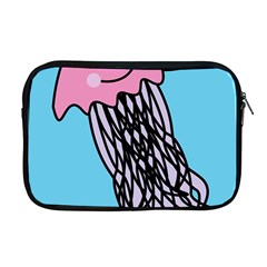 Jellyfish Cute Illustration Cartoon Apple Macbook Pro 17  Zipper Case by Nexatart