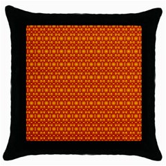 Pattern Creative Background Throw Pillow Case (black) by Nexatart