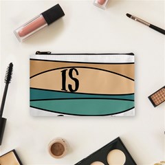 Love Sign Romantic Abstract Cosmetic Bag (small)  by Nexatart