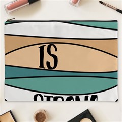 Love Sign Romantic Abstract Cosmetic Bag (xxxl)  by Nexatart