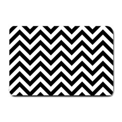 Wave Background Fashion Small Doormat  by Nexatart