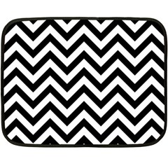 Wave Background Fashion Fleece Blanket (mini) by Nexatart