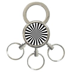 Rays Stripes Ray Laser Background 3-ring Key Chains by Nexatart