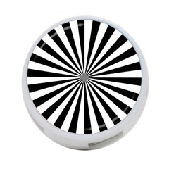 Rays Stripes Ray Laser Background 4-port Usb Hub (one Side) by Nexatart