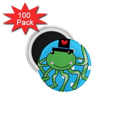 Octopus Sea Animal Ocean Marine 1.75  Magnets (100 pack) 