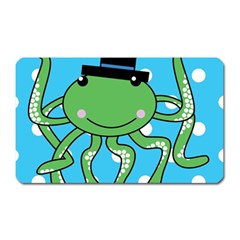 Octopus Sea Animal Ocean Marine Magnet (Rectangular)