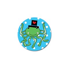 Octopus Sea Animal Ocean Marine Golf Ball Marker (4 pack)