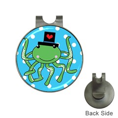 Octopus Sea Animal Ocean Marine Hat Clips with Golf Markers