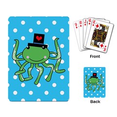 Octopus Sea Animal Ocean Marine Playing Card