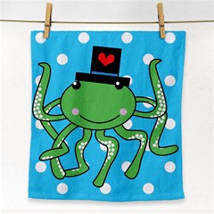 Octopus Sea Animal Ocean Marine Face Towel