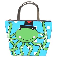 Octopus Sea Animal Ocean Marine Bucket Bags