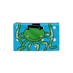 Octopus Sea Animal Ocean Marine Cosmetic Bag (Small) 