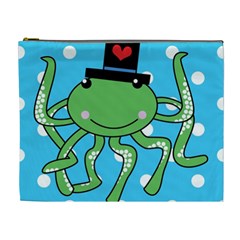 Octopus Sea Animal Ocean Marine Cosmetic Bag (XL)