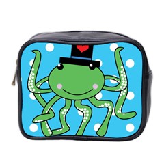 Octopus Sea Animal Ocean Marine Mini Toiletries Bag 2-Side