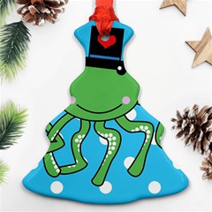 Octopus Sea Animal Ocean Marine Christmas Tree Ornament (Two Sides)