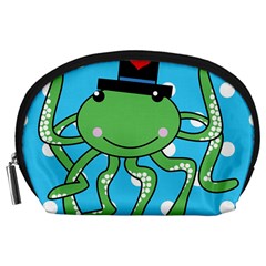 Octopus Sea Animal Ocean Marine Accessory Pouches (Large) 