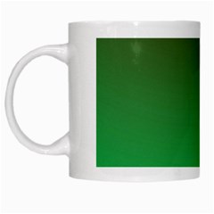 Course Colorful Pattern Abstract Green White Mugs by Nexatart