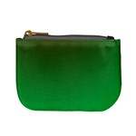 Course Colorful Pattern Abstract Green Mini Coin Purses Front