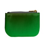 Course Colorful Pattern Abstract Green Mini Coin Purses Back