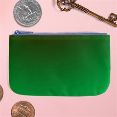 Course Colorful Pattern Abstract Green Large Coin Purse by Nexatart