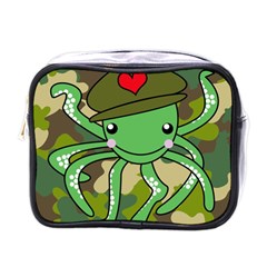 Octopus Army Ocean Marine Sea Mini Toiletries Bags by Nexatart