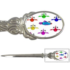 Fish Swim Cartoon Funny Cute Letter Openers by Nexatart