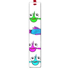 Fish Swim Cartoon Funny Cute Large Book Marks by Nexatart