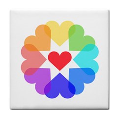 Heart Love Romance Romantic Tile Coasters by Nexatart