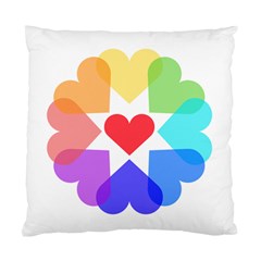 Heart Love Romance Romantic Standard Cushion Case (one Side) by Nexatart