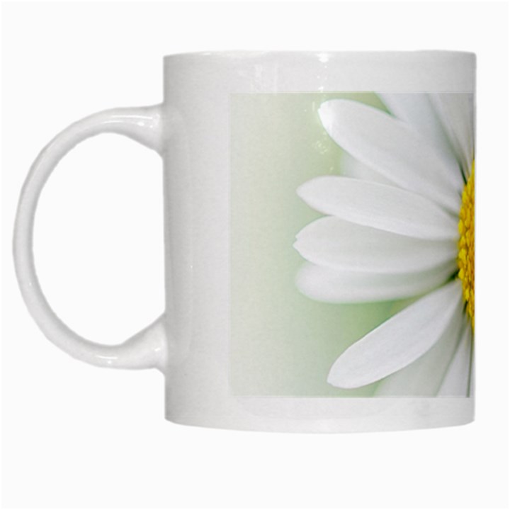 Art Daisy Flower Art Flower Deco White Mugs