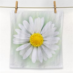 Art Daisy Flower Art Flower Deco Face Towel by Nexatart