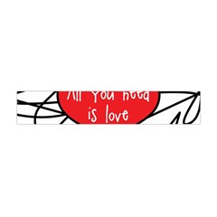 Love Abstract Heart Romance Shape Flano Scarf (mini) by Nexatart