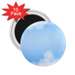 Sky Cloud Blue Texture 2 25  Magnets (10 Pack)  by Nexatart