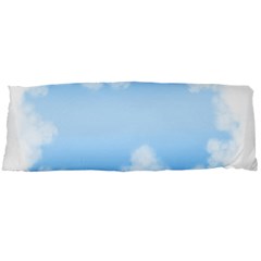 Sky Cloud Blue Texture Body Pillow Case Dakimakura (two Sides) by Nexatart