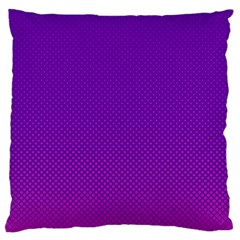 Halftone Background Pattern Purple Standard Flano Cushion Case (one Side) by Nexatart