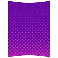 Halftone Background Pattern Purple Back Support Cushion