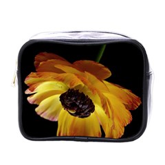 Ranunculus Yellow Orange Blossom Mini Toiletries Bags by Nexatart