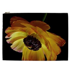 Ranunculus Yellow Orange Blossom Cosmetic Bag (xxl)  by Nexatart