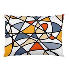 Abstract Background Abstract Pillow Case by Nexatart