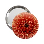 Dahlia Flower Joy Nature Luck 2.25  Handbag Mirrors Front