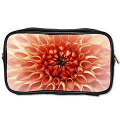 Dahlia Flower Joy Nature Luck Toiletries Bags by Nexatart